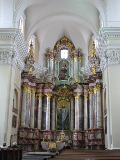 Vilniius - ...das Innere der Kasimir-Kirche...