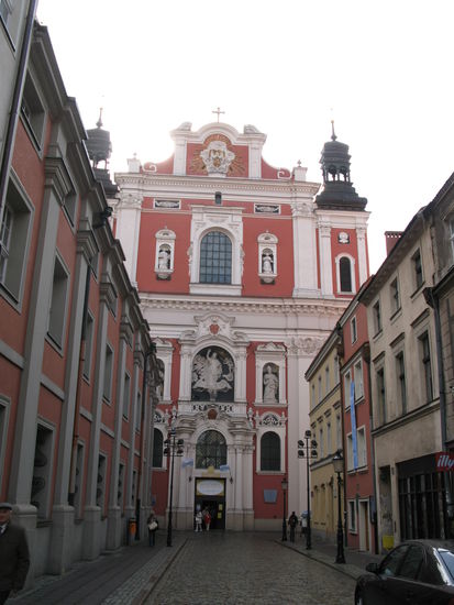 Posen - ...die Stanislaus-Pfarrkirche wurde von den Jesuiten in den Jahren 1651 - 1732 erbaut...