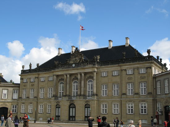 Kopenhagen - die Amalienborg...