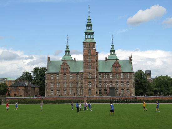 Kopenhagen - Rosenborg - der militärische Teil, Ausbildungszentrum der königlichen Leibgarde