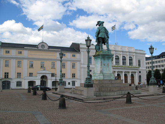 Göteborg - das Rathaus am Gustav Adolph-Platz