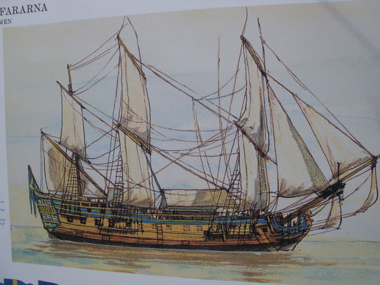 Die "Götheborg" einst...