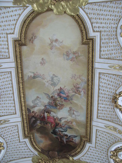 Stockholm - Deckengemälde in der Schlosskapelle