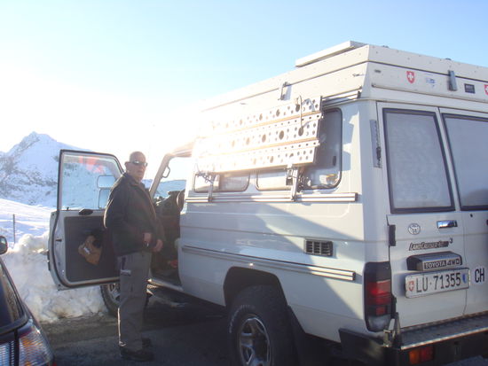 Zurück zu Leomobil und hinunter ins Tal...