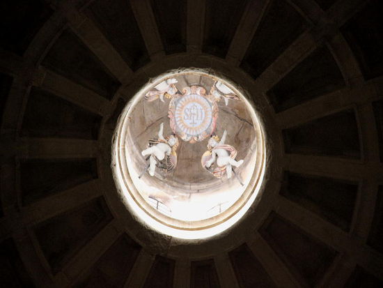 Blick in die Kuppel...