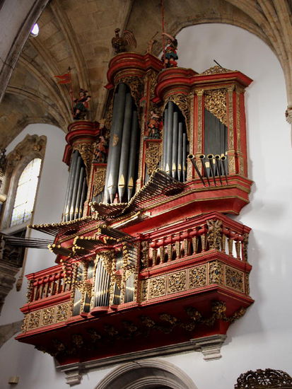 Die hübsche Orgel...