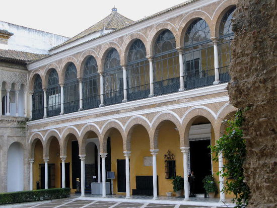 Das Cuarto de Almirante war die Casa de Contratión, die für den Handel mit der neuen Welt zuständige Kammer...