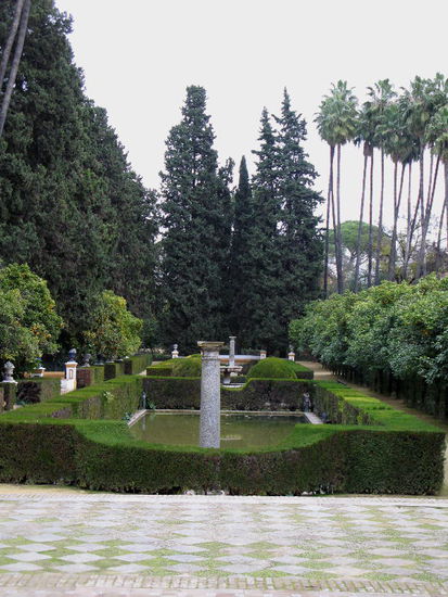 Teiche und Palmen...