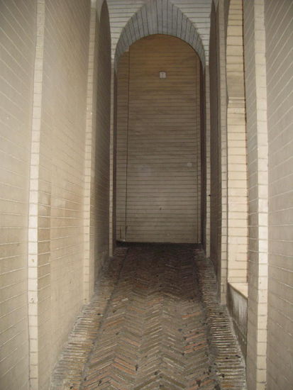 Die Rampen hinauf auf den Turm