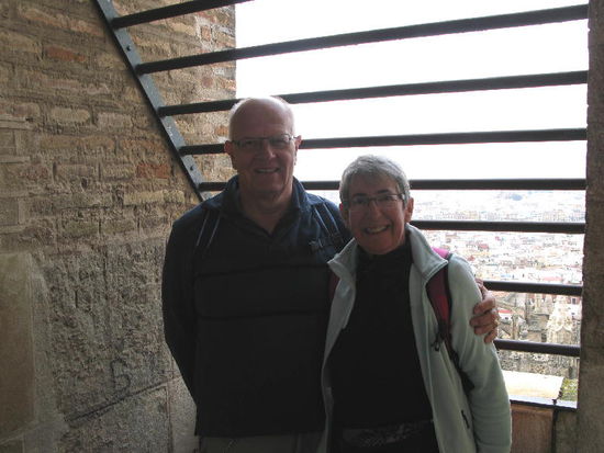 Wir freuen uns über die tolle Aussicht...