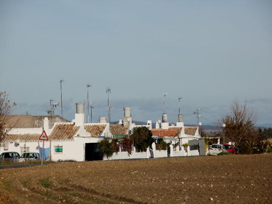 An Dörfern vorbei...