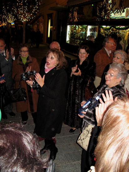 Sie gibt den Ton an...