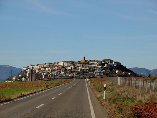 Eine einmalige Lage des Dorfes...
