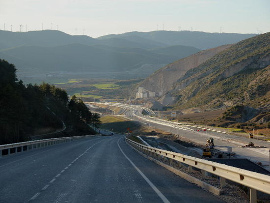 Und wieder gehts hinunter...