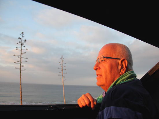 Am andern Morgen - Blick aus dem Dachfenster...