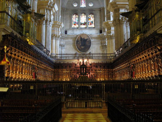 Das wunderbare Chorgestühl...