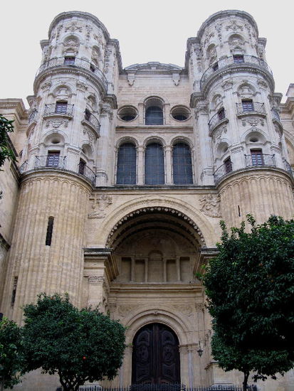 Die Rückseite der Kathedrale...