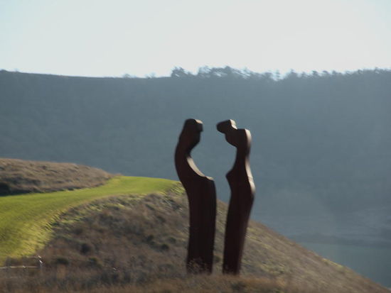 Kunst auf der Landschaft...