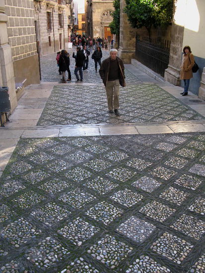 Fantastisch angelegte Gehwege...