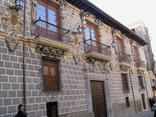 Stattliche Häuser...