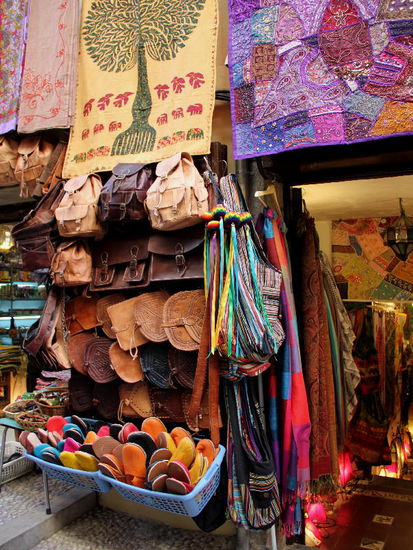 In einem Souk von Marokko...?