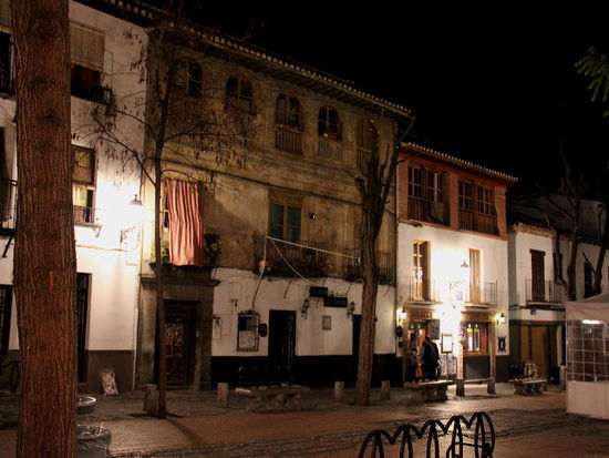 Der alte Stadtteil im Albaicín...