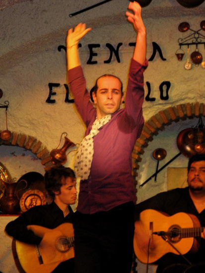 Olé - die Vorführung fand in einer Flamenco-Schule statt... sensationell!