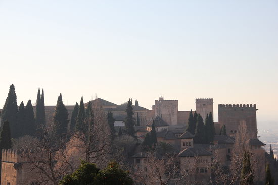 Und auf die Alhambra...