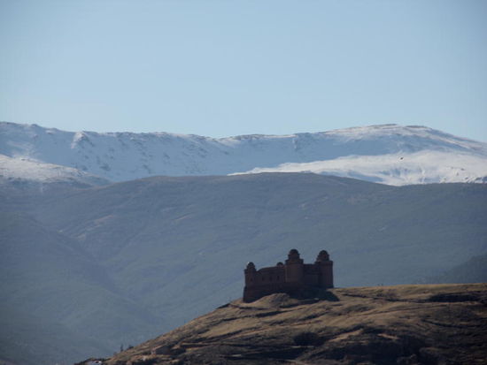 Die Burg von "La Calahorra"...