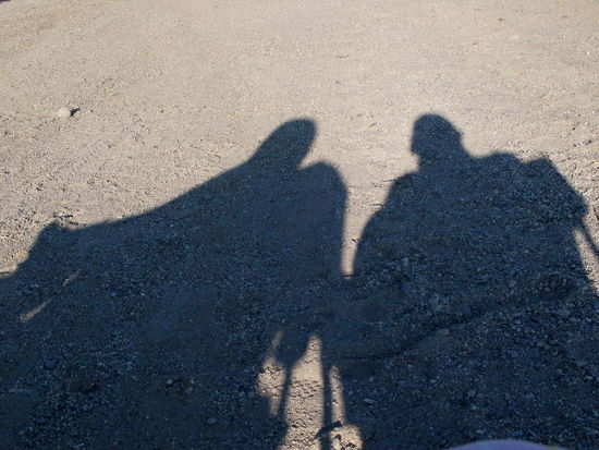 Neujahr am Strand von Roquetas de Mar...