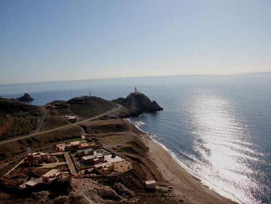 Die Siedlung am Cabo de Gata...