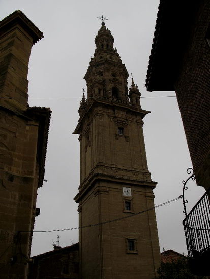 Die Kathedrale von Santo Domingo... ringsum wurde ein grosser Weihnachtsmarkt aufgebaut...