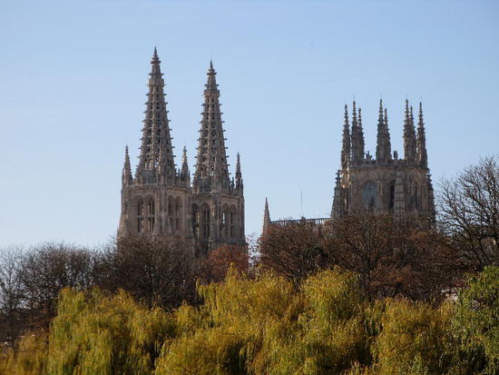 Eine der eindrucksvollsten gotischen Kathedralen, Santa Maria von Burgos... Der Grundstein wurde 1221 gelegt...