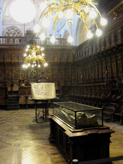 In der Capilla mayor...