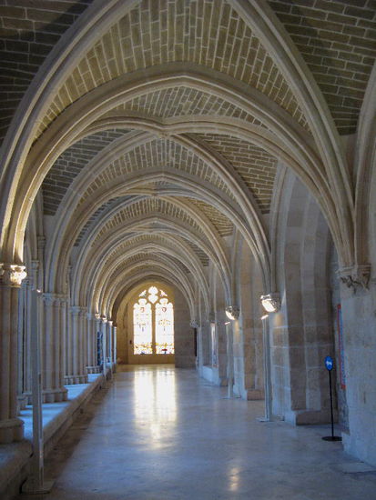 Der untere Kreuzgang...