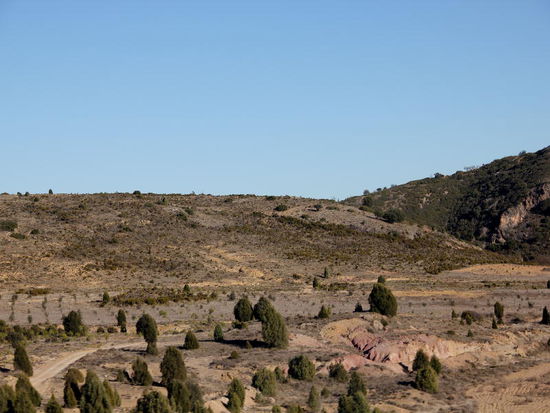 Ab jetzt geht es in die Berge...