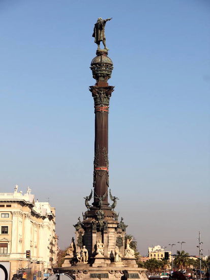 Kolumbus weist den Weg...