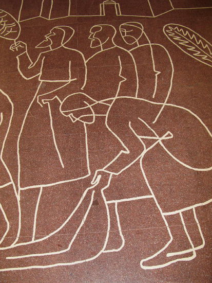 Fussboden im Eingangsbereich...