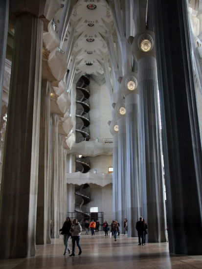 Moderne Wendeltreppe...