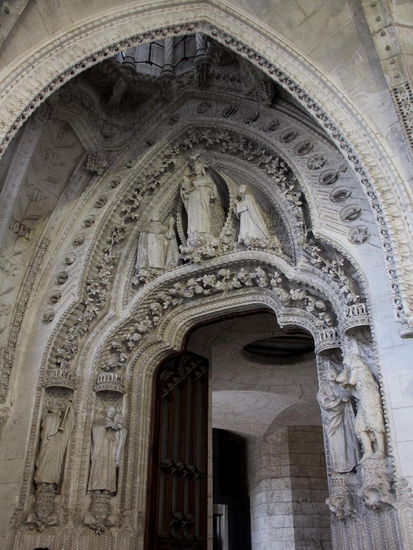 Der Eingang zur Marienkapelle...