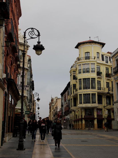 Die Fussgängerzone...