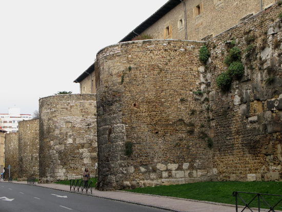 Die alte Stadtmauer...