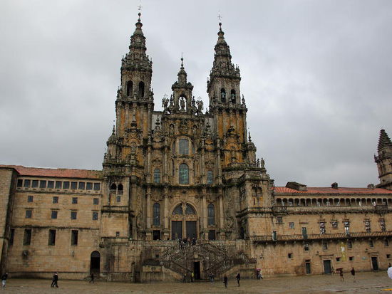 Santiago de Compostela; die Kathedrale...