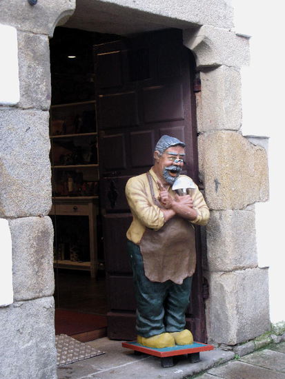 Kaffeehaus und Kirchen wechseln sich ab; für einmal flüchten wir ins Pilgermuseum...