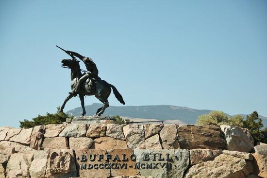 Wir sind in Cody - beim berühmten Buffalo Bill...
