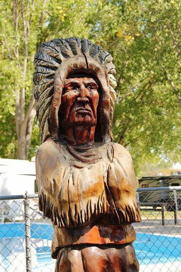 Erst gegen Mittag verlassen wir den sehr schönen CP in Buffalo...