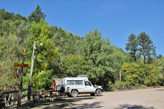 Unser schöner CP auf dem "Golden Hill"...