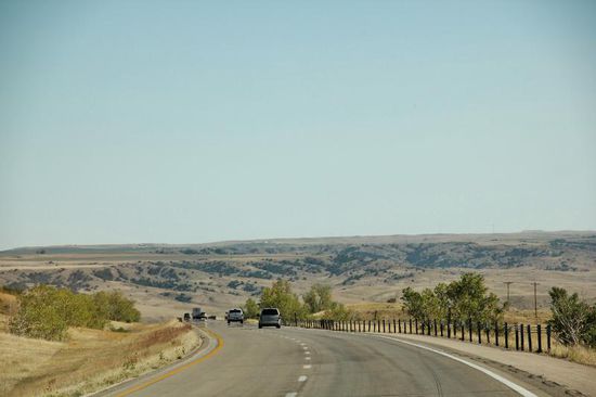 Hinaus in die Prärie..