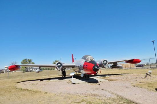 Eine "EB-57 Canberra"...