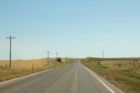 Uns zieht es hinaus in die Prärie...; in die Badlands...
